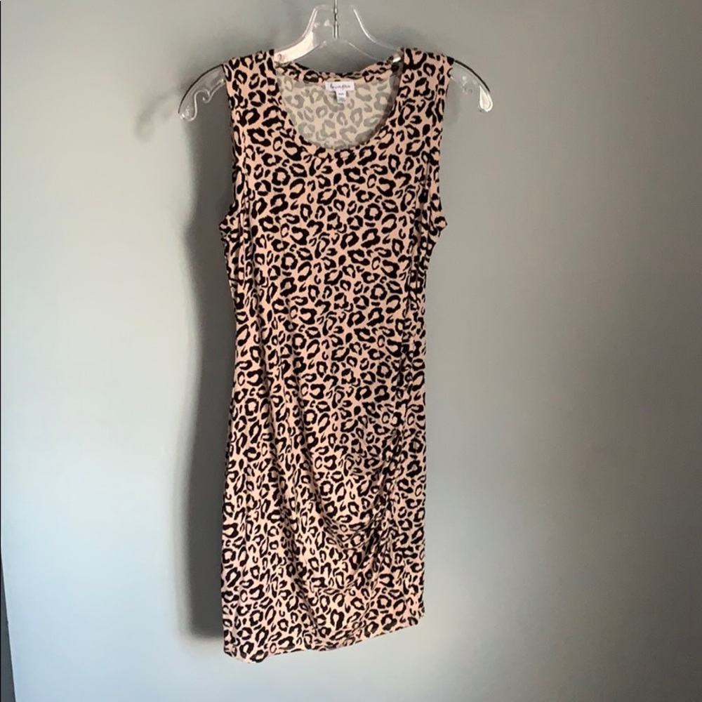 Ladies Animal Print Shift Dress
